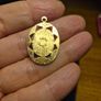 Religious 3D medal that changes pictue from cross to a saint Image 3