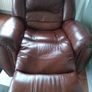 Leather Recliner Armchair Image 2