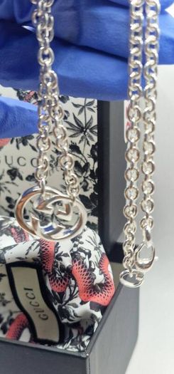 Gucci sterling silver necklace
