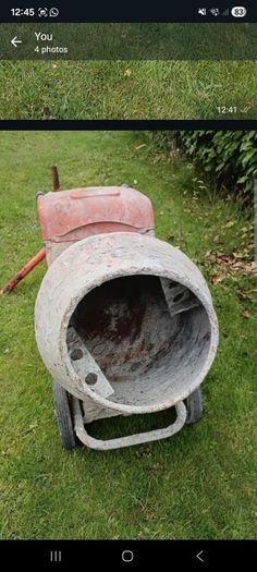 cement mixer