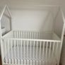Stokke home cot & toddler bed 0-5yo with tent cover Image 9