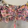 RIVER ISLAND Sweetheart Neckline Crop Top Size M! Image 2