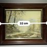 D.G. Kennedy - Original Oil Painting - Misty Woodland Track Image 5