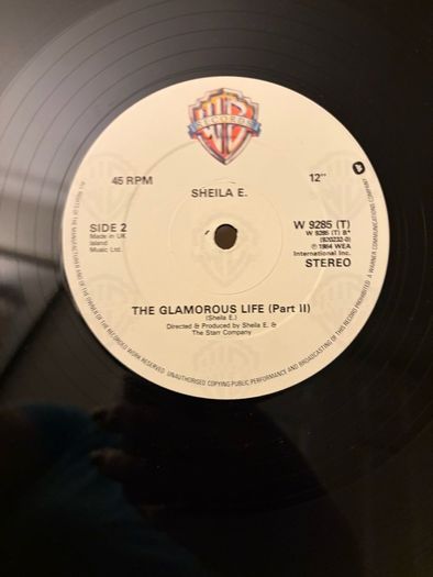 Sheila E The Glamorous Life Original 1984 UK 12inch Vinyl