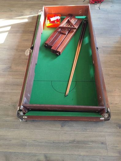 6x3 slate top pool table
