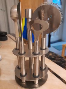 Stainless steel drinks mixer