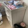 Mama & Papas Convertible cot + Dresser Changer Chest + Wall shelf Image 6