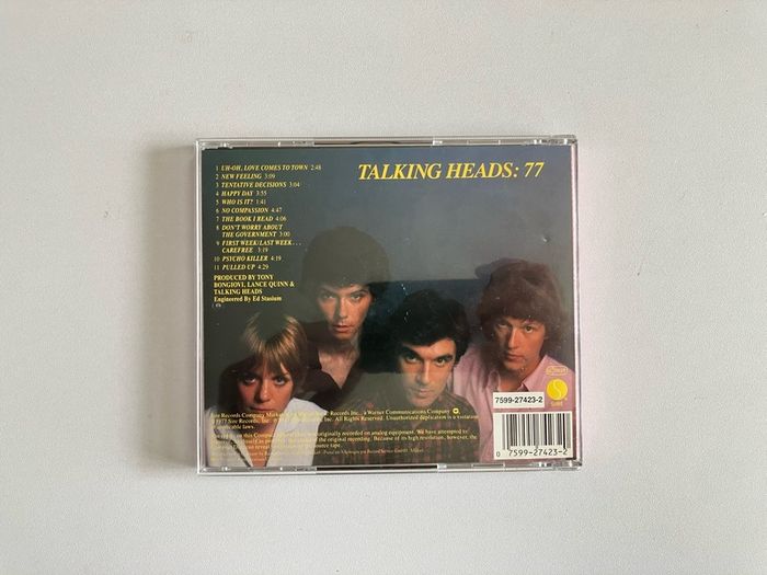 Talking Heads '77 CD NM