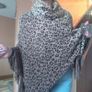 Leopard Print Poncho, ONE SIZE Image 4