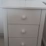 White Bedside Tables x2 Image 3