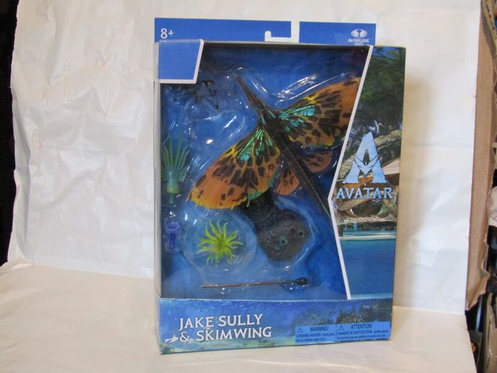 Avatar Movie Mcfarlane Toys Figure Playset Jake Sully And Skimwing Brand New Sealed