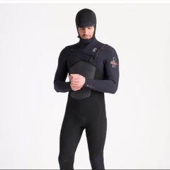 C-Skins NuWave ReWired 6:5:4 Mens Chest Zip Hooded Winter Wetsuit