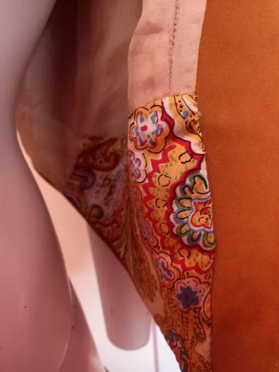 Suede 70s Waistcoat Bohemian Vintage Festival