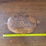 Vintage Solid Wood Hand Carved Turtle Tortoise Jewelry Trinket Dish Box Image 9