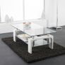 Rectangle Glass Coffee Table Modern Living Room - Free Delivery Nationwide Image 4
