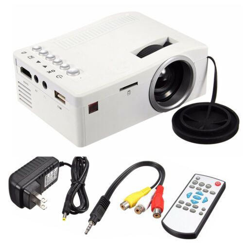 Led Projector Hd Home Theater Multimedia Hdmi Ps3 Ps4 Xbox 360 One Usb Lcd Tf