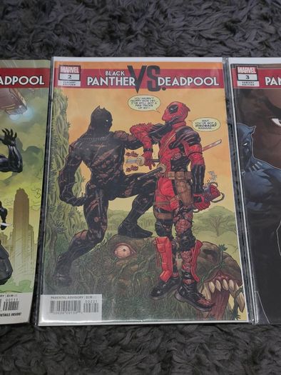 Deadpool vs Black Panther Comics
