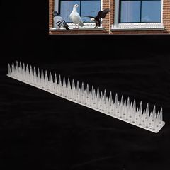Balcony Wall DIY Accessories Repellent Cat Plastic Bird Repellent Anti Pigeon Anti-bird Squirrel Garden Fences Control Transparent Spikes