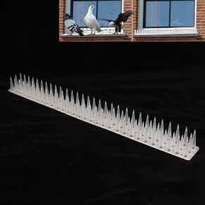 Balcony Wall DIY Accessories Repellent Cat Plastic Bird Repellent Anti Pigeon Anti-bird Squirrel Garden Fences Control Transparent Spikes