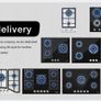 Glass Gas Hob 3 burners Image 10