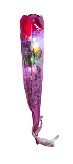 Rose Led Glow For Valentine's 50cm Red