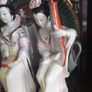 Three Asian Lady Musicians Figurines Image 4