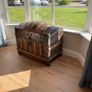 Vintage American Dome-Top Steamer Trunk / Storage Chest Image 6