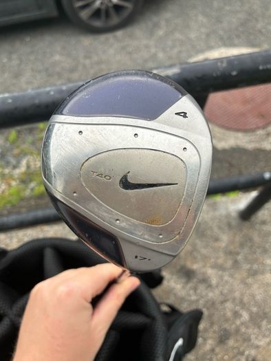 Calvin Klein golf bag and clubs