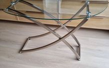 Glass console Table