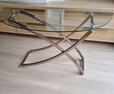 Glass console Table