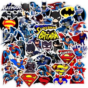 45PCS Disney Marvel Stickers Anime Batman Sticker Decals DIY Skateboard Car Motorcycle Cool Superhero Sticker for Kids Toys