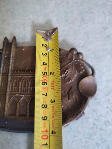 Made In France P Depose Cooper Effect Noter Dame Canada Souvenir Ashtray