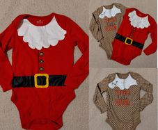 Christmas Baby Cotton bodysuits,  NEW