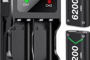 Rechargeable Battery Pack for Xbox One/Series X|S,2x6200mWh Xbox Controller Battery Pack for Series X|S/S/X/Elite Controller-Q08