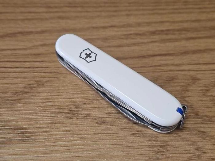 Vintage Victorinox Camper with Modern handles installed 91mm Swiss Army Knife