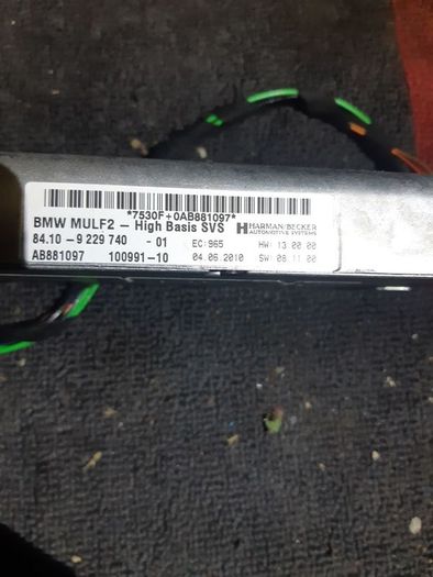 Bmw X6 X5 3 5 6 7 Series Bluetooth Phone Hands Free Control Module 9229740