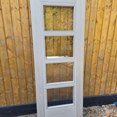 interior grey door glazed