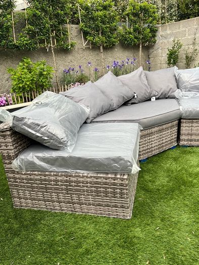 Rattan garden lounge set - new