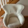Armchair VILDSUND off-white teddy Image 2