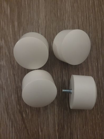 Curtain pole finials