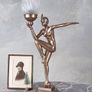 Purist Table Lamp Art Deco Dancer Bauhaus Image 3