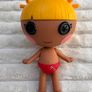 Lalaloopsy Littles Silly Hair Doll Scribbles Splash approx. 17 cm. Used Please see photos Image 3