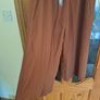 BNWT Next Wide Chocolate Brown Rochelle summer pants size UK18 EU46 Postage included Image 4