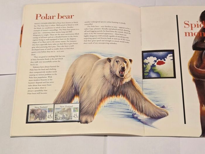 New Zealand Stamp book