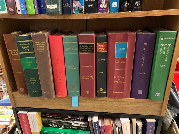 Large collection of Law Books - Prices on Request.