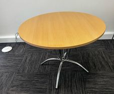 Small Round Meeting Table