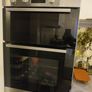 Brand New Indesit Double Oven IDD 6340 IX Removed from New Build Showhouse Image 3