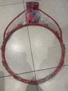 Strong metal basketball hoop and net NEW
