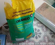 dog food and treats