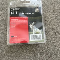 Sealed Tesco L11 Black Remanufactured Ink Cartridge for Lexmark 16